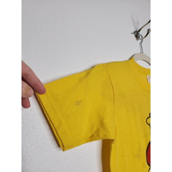 Vintage 70s Earls Plumbing California Double Sided Single Stitch Shirt Small - Picture 3 of 9